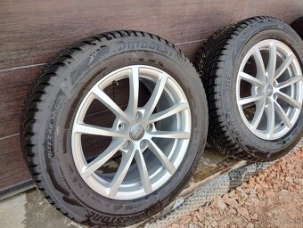 ZIMNÉ DISKY+ ZIMNÉ PNEUMATIKY AUDI R17 5x112 DOT 2023 - 2