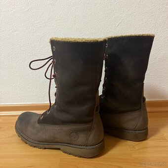 Timberland kožené zimné topánky v. 39,5 - 2