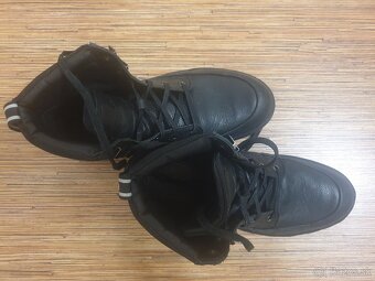 Chlapčenské kožené zimné topánky - 2