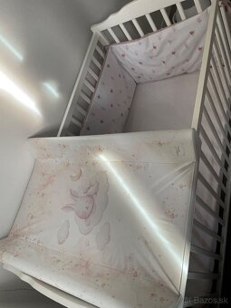 Detska postielka s prebaľovacím pultom - 2