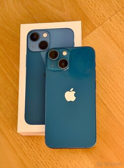 iPhone 13 Mini Blue BATERIE 100% TOP - 2