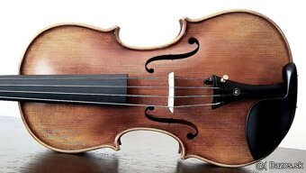 husle 4/4 model Stradivari ( gold-orange oil) - 2