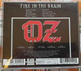 CD OZ - FIRE IN THE BRAIN 1983 FIRST PRESS - 2