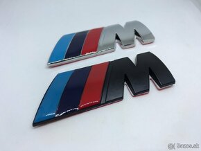 BMW nápisy ///MPower, xDrive znaky na kufor - viac farieb - 2
