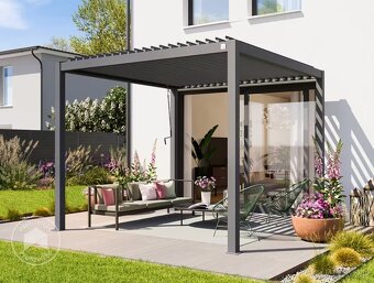 Hliníková pergola 3×3m - 2