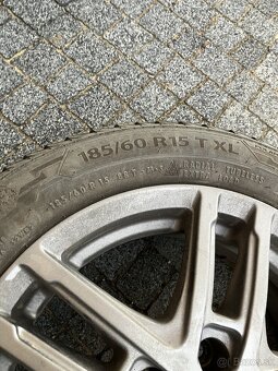 DEZENT 5x100 R15 Elektrony so zimnými pneu - 2