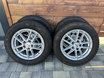 Hliníkové disky VW Passat - Skoda Superb R16 +zimné pneu - 2