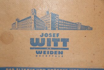 Stará papírová krabice Josef WITT Weiden - 2