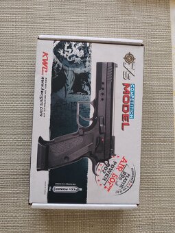 Predam CZ 75 airsoft Co2 blwback - 2