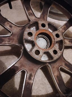 4ks alu disky orig. Škoda 5x100 r16 - 2