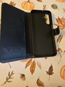 Knižkové puzdro na Samsung A15 5g 4g modré - 2