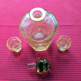 Sklenená karafa Moser Art Deco - 2