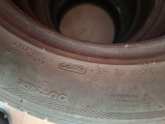 205/55 R16 Hankook letné dot 51/22   cca 4,5mm - 2