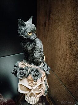 Soška Grimalkin cat - 2