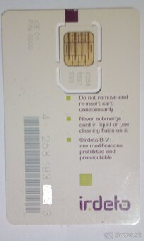 IrDeto kartu SkyLink - 2