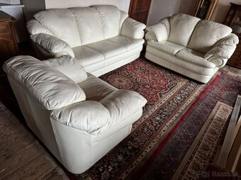 Kožená sedací souprava 3+2+1,5834 - 2