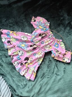 Šatočky Minie Mouse s kabelkou - 2