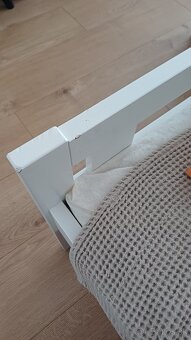 Detská posteľ Ikea Kritter biela plus matrac - 2