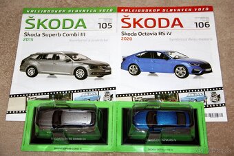 Škoda Kaleidoskop slávnych vozidiel DeAgostini 1:43 - 2