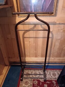 Predám starožitný nemý sluha Thonet , vešiak na oblek - 2