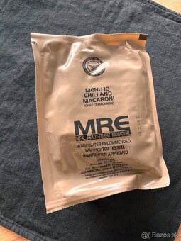 MRE/USA/ hotové jedla na prežitie / hotovostna davka jedla - 2