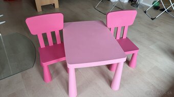 Detsky stôl a stoličky ikea - 2