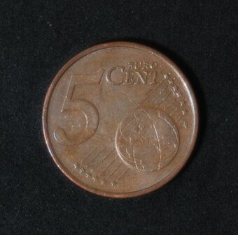 Obehové Euromince - Monako 2001 - 5 centov - 2
