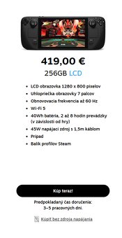 Steam deck 256 gb LCD - 2