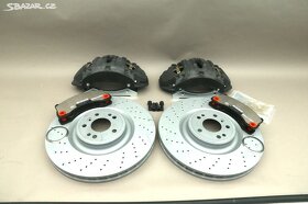 Porsche brzdy 375x36mm brembo 6pist sada - 2