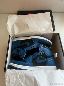Predám Jordan 1 Retro High Dark Marina Blue veľ.44,5 - 2