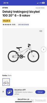 Detský trekingový bicykel 100 20" 6 – 9 rokov - 2