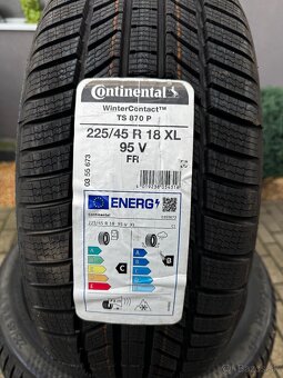225/45 r18 continental winter contact ts870p - 2