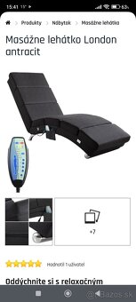 Masážne kreslo. - 2