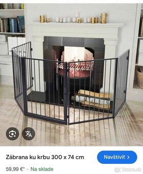 Zábrana ku krbu - 2