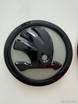 Znak škoda steel grey - 2