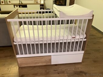 Detská postielka+komoda - 2