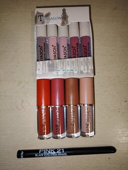 Sada matných rúžov na pery - 2