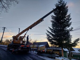 Práce Autožeriavom V3S AD080 - 2