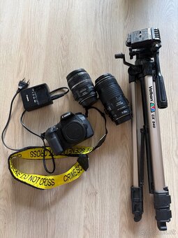 Canon EOS 60D + 2 objektívy + statív | 450 € - 2