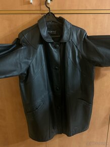 Kožená bunda , dámsky kabát , na predaj - 2