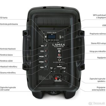 LAMAX Party Boom Box 300 - 2