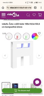 Čelo postele - 2
