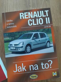 Kniha Jak na to? Renault LAGUNA a Renulat Clio 2 - 2