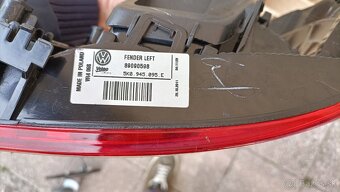Predám zadné ľavé svetlo Volkswagen golf 6 - 2
