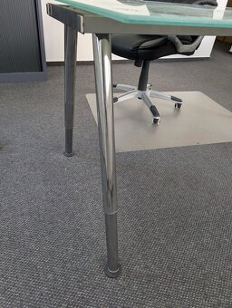 Moderný sklenený stôl IKEA Galant (160x80 cm) v Prievidzi - 2