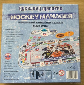 Spoločenská hra Hockey Manager - 2