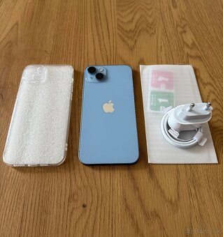 iPhone 14 Plus 128 gb Blue v záruke + príslušenstvo - 2