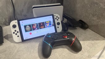 Nintendo Switch OLED – ako nové, v záruke + Hry zdarma - 2