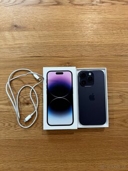 iPhone 14 PRO FIALOVÝ PERFEKTNÝ STAV - 2