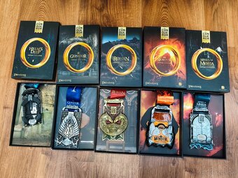 Limitovaná edícia medailí Pán Prsteňov - Virtuálna výzva - 2